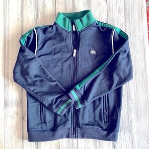 Lacoste boys zip up track jacket